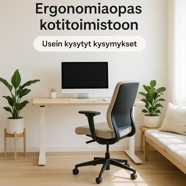 Ergonomiaopas kotitoimistoon 2025