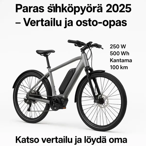Paras sähköpyörä 2025