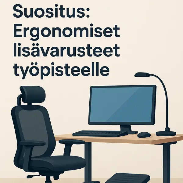 Parhaat ergonomiset lisävarusteet
